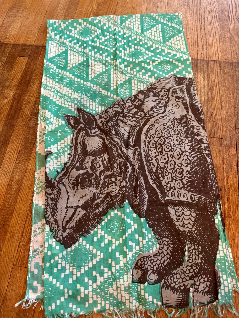 Thomas Paul Cotton Rhino Scarf